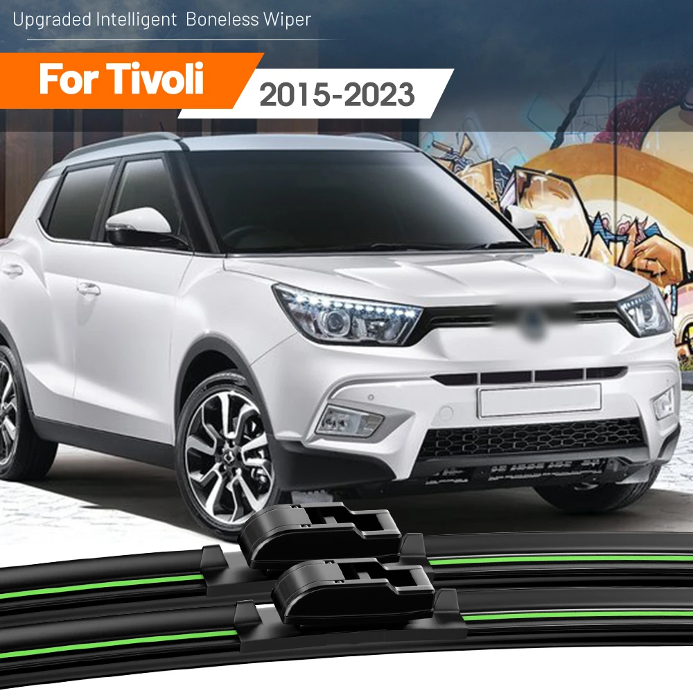 2x For Ssangyong Tivoli 2015-2023 Front Windshield Wiper Blades 2016 2017 2018 2019 2020 2021 2022 Windscreen Window Accessories
2x For Ssangyong Tivoli 2015-2023 Front Windshield Wiper Blades 2016 2017 2018 2019 2020 2021 2022 Windscreen Window Accessories