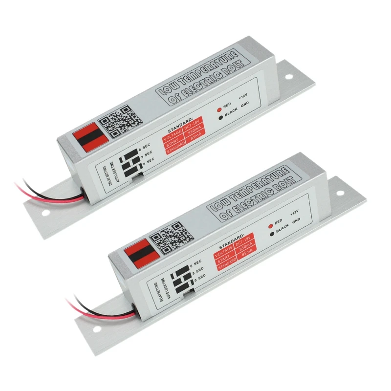 2X Electric Bolt Lock Deadbolt Drop Bolt NC Mode Door Lock
2X Electric Bolt Lock Deadbolt Drop Bolt NC Mode Door Lock