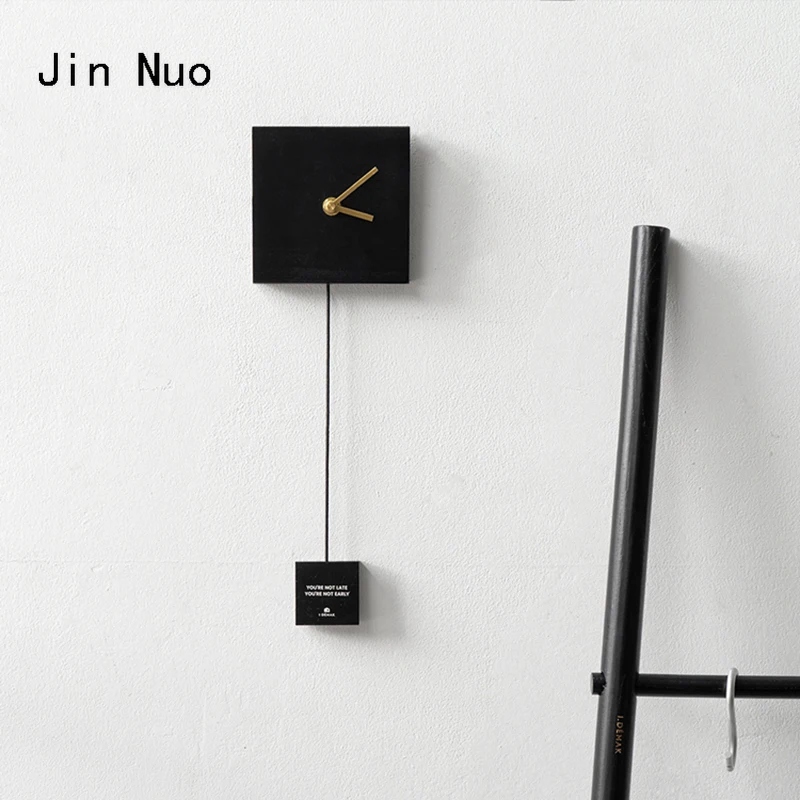 Nordic Simple Natural Solid Wood Wall Clock Creative Square Mute Wall Clock Modern Design Living Room Decoration Home Decore
Nordic Simple Natural Solid Wood Wall Clock Creative Square Mute Wall Clock Modern Design Living Room Decoration Home Decore