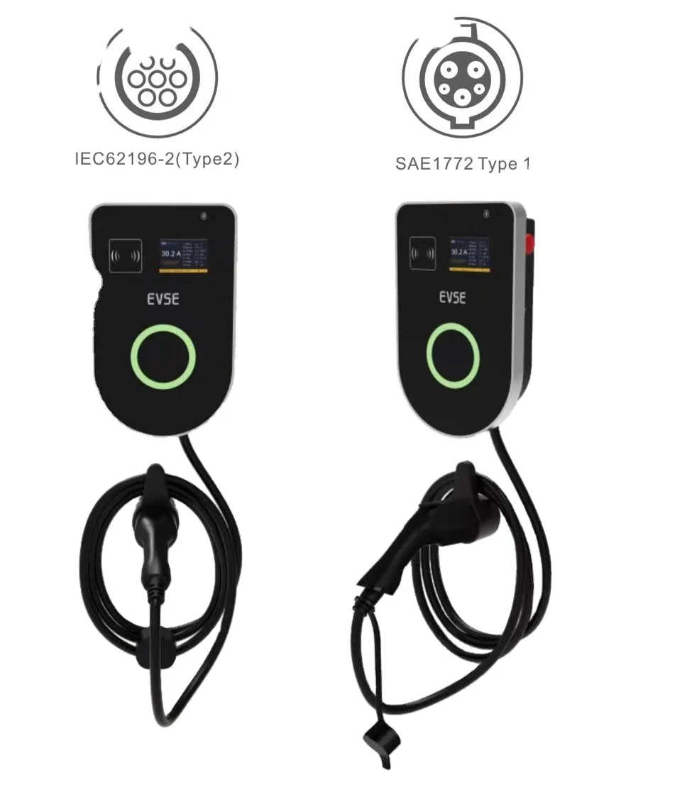 EVSE HOME EV WALLBOX Electric Car Charger Type2 IEC62196-2 Type 1 SAE J1772 EV Charger
EVSE HOME EV WALLBOX Electric Car Charger Type2 IEC62196-2 Type 1 SAE J1772 EV Charger
