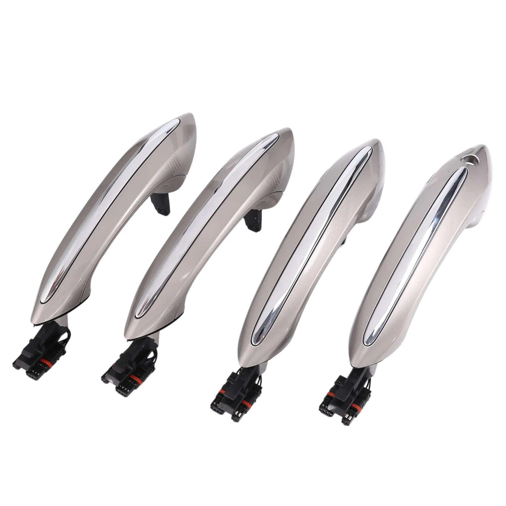 4X Champagne Outer Exterior Door Handle Set with Light for -BMW 5 6 7 Series F07 F10 F11 F06 F12 F13 F01 F02
4X Champagne Outer Exterior Door Handle Set with Light for -BMW 5 6 7 Series F07 F10 F11 F06 F12 F13 F01 F02