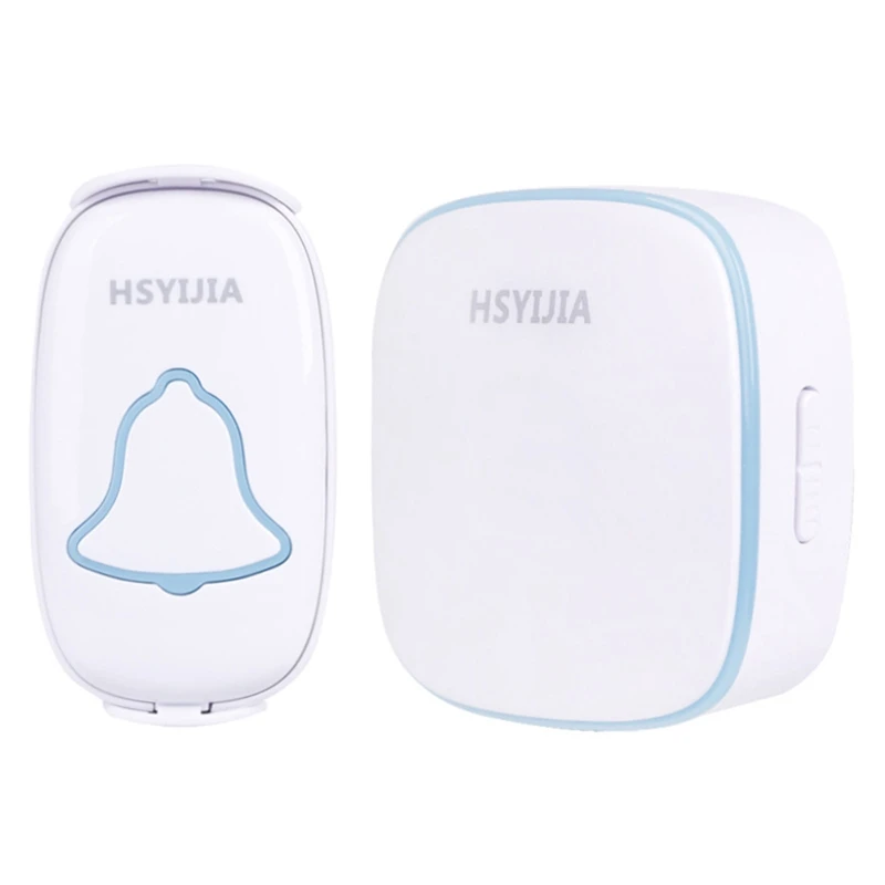 HSYIJIA Home Security Welcome Wireless Doorbell Smart Chimes Door Bell Alarm 38 Songs With Waterproof Contact Button US Plug
HSYIJIA Home Security Welcome Wireless Doorbell Smart Chimes Door Bell Alarm 38 Songs With Waterproof Contact Button US Plug