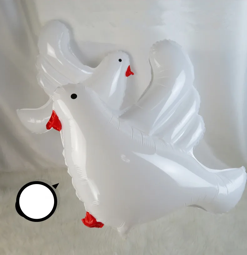 5Pcs Wedding Party Decoration White Dove Balloons PE Peace Pigeons Balloon Bridal Decors Helium Globos Baby Shower Home Decors 
5Pcs Wedding Party Decoration White Dove Balloons PE Peace Pigeons Balloon Bridal Decors Helium Globos Baby Shower Home Decors