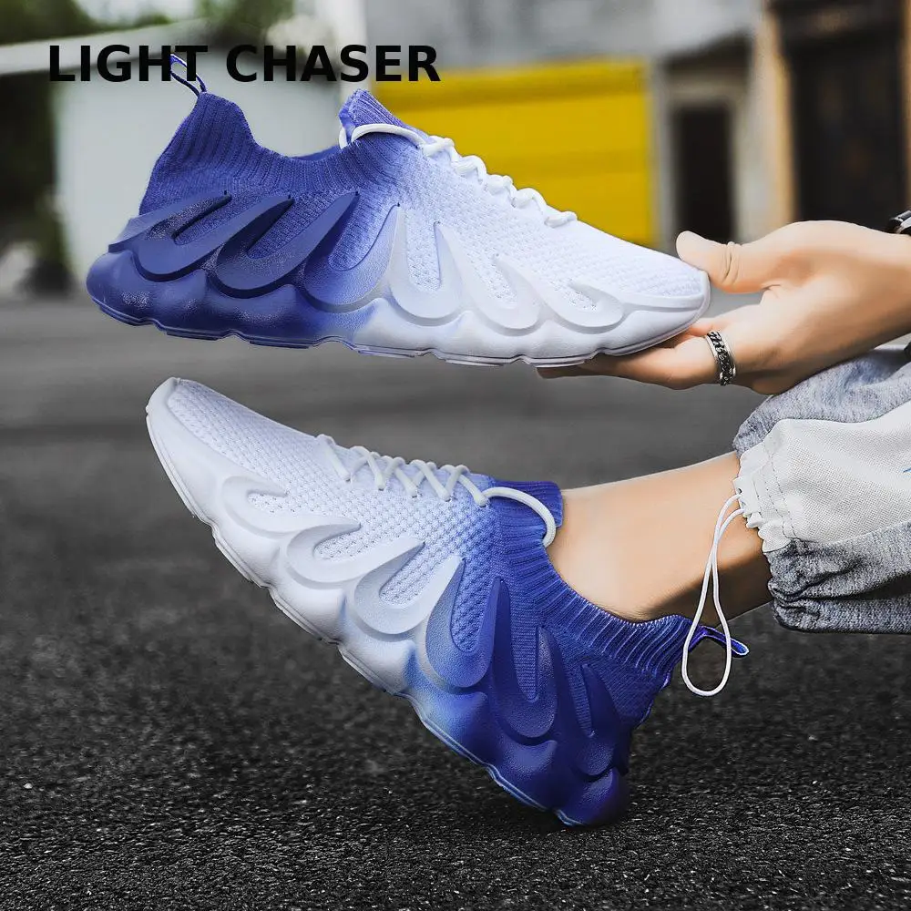 Spring Autumn Men's Shoes Outdoor Non-slip Men's Running Shoes Fashion Gradient Color Men's Sports Shoes Flat Casual Men's Shoes
Spring Autumn Men's Shoes Outdoor Non-slip Men's Running Shoes Fashion Gradient Color Men's Sports Shoes Flat Casual Men's Shoes