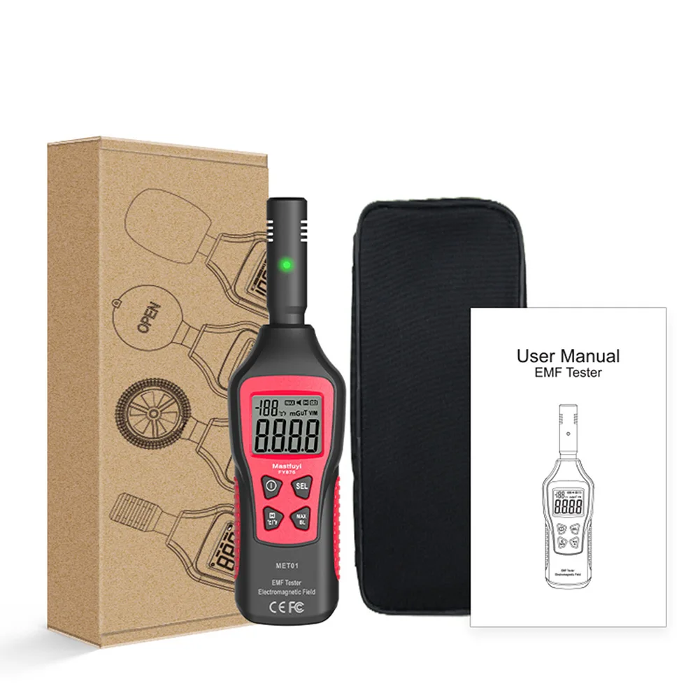 Electromagnetic Field Tester Digital Sensor Reader EMF Meter Radiation Detector LCD Display For Computers Electrical Appliances
Electromagnetic Field Tester Digital Sensor Reader EMF Meter Radiation Detector LCD Display For Computers Electrical Appliances