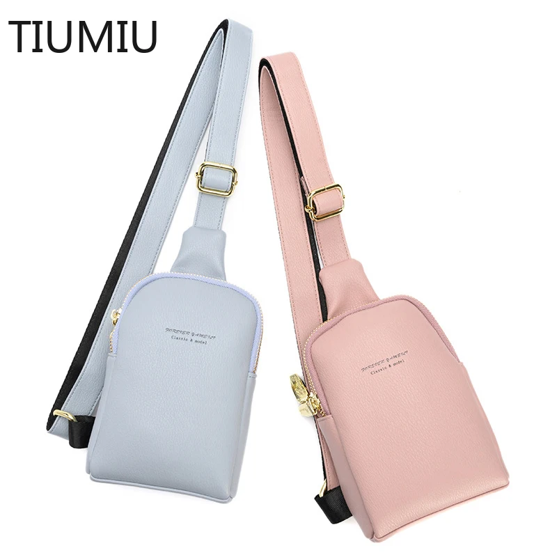 TIUMIULadies Chest Bag Soft PU Leather Messenger Bags For Women Card Holder Casual Single Shoulder Packet Man's Phone Bag
TIUMIULadies Chest Bag Soft PU Leather Messenger Bags For Women Card Holder Casual Single Shoulder Packet Man's Phone Bag