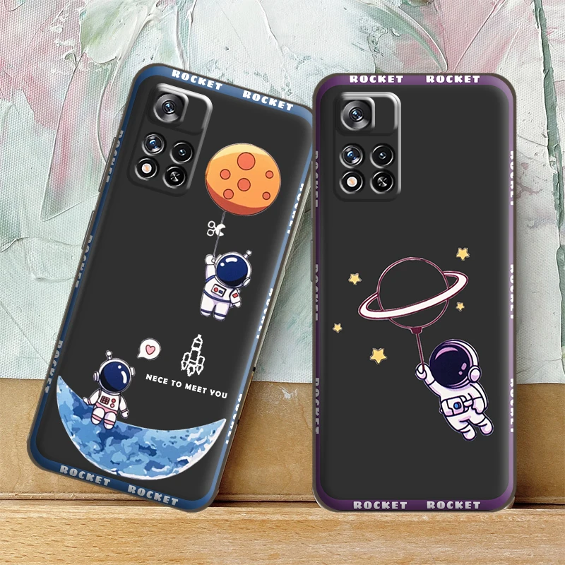 Lovely Astronaut Phone Case For Xiaomi 11T Pro Redmi Note 10 9 Pro 5G 9S 10S POCO F3 X3 M3 GT Pro X3 NFC Silicone Cover Carcasa
Lovely Astronaut Phone Case For Xiaomi 11T Pro Redmi Note 10 9 Pro 5G 9S 10S POCO F3 X3 M3 GT Pro X3 NFC Silicone Cover Carcasa