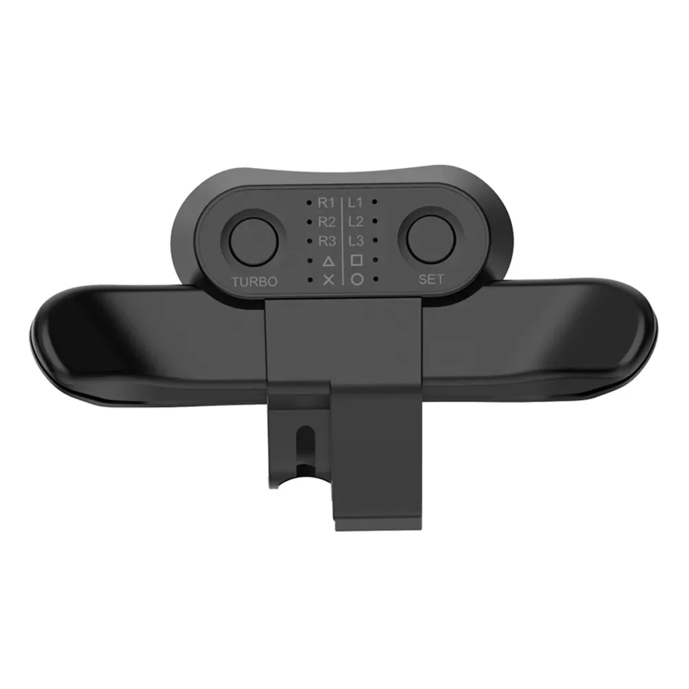 For PS4 Controller Extended Gamepad Back Button Attachment For DualShock4 Joystick Paddles Rear Button With Turbo Key Adapter
For PS4 Controller Extended Gamepad Back Button Attachment For DualShock4 Joystick Paddles Rear Button With Turbo Key Adapter