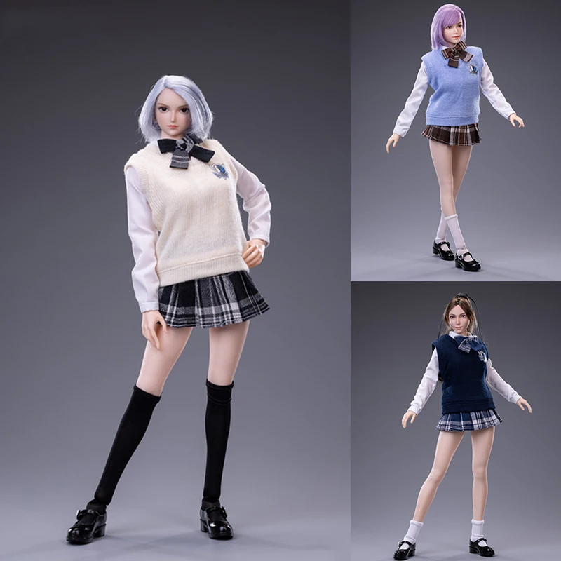 Cdtoys Cd030 1/6 Female Soldier Cute School Girl Knitted Vest Shirt JK Pleated Skirt Suit Model for 12 Inches Action Figure Body
Cdtoys Cd030 1/6 Female Soldier Cute School Girl Knitted Vest Shirt JK Pleated Skirt Suit Model for 12 Inches Action Figure Body