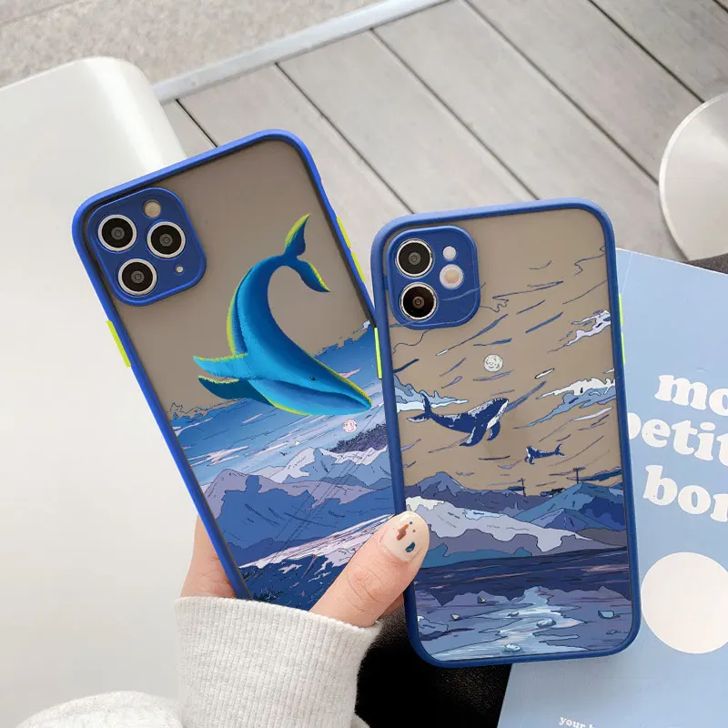 Fantasy Whale Phone Case For iPhone X XR XS 14 13 12 11 Pro Max Mini SE2 8 7 Plus Anime Colourful Whales Cloud shockproof Covers
Fantasy Whale Phone Case For iPhone X XR XS 14 13 12 11 Pro Max Mini SE2 8 7 Plus Anime Colourful Whales Cloud shockproof Covers