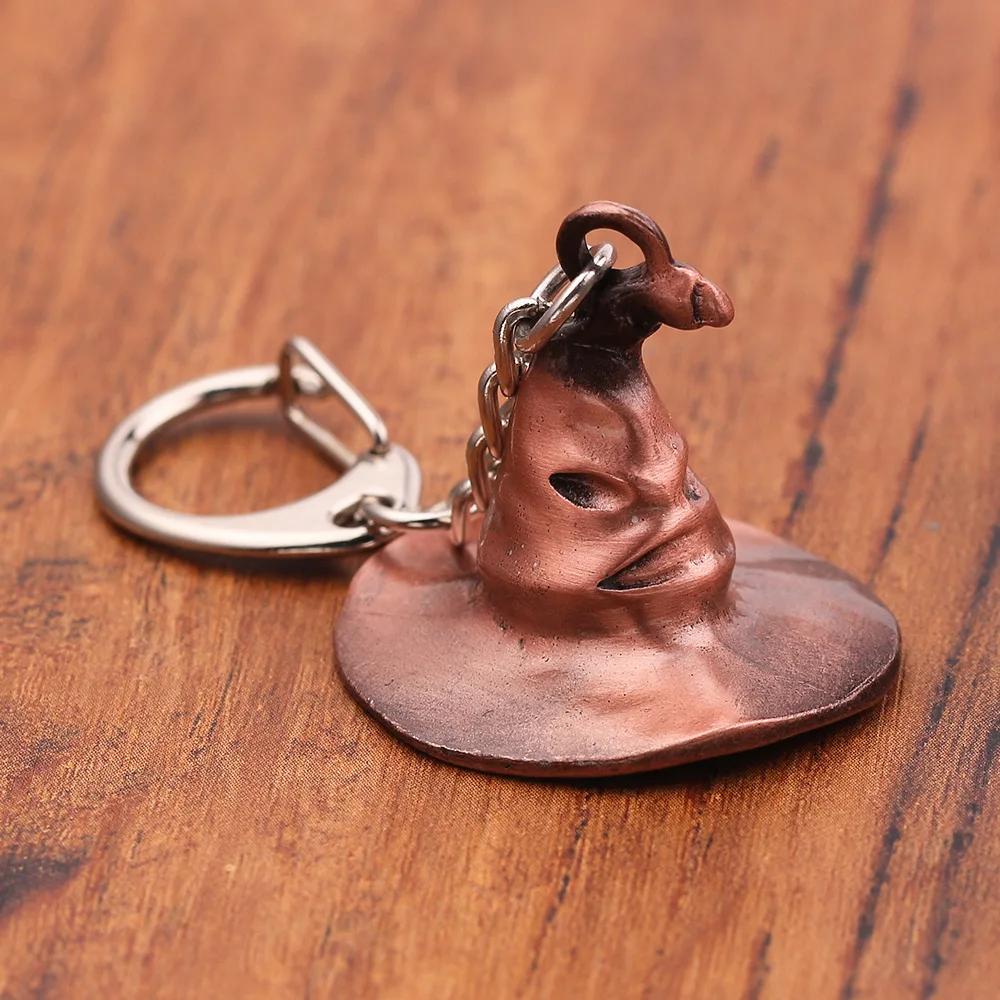 Harry Potter Hat Keychain Movie Metal Magic Hat Keychain Bag Pendant Retro Chain Hanging Ornaments Keychains Key Chains
Harry Potter Hat Keychain Movie Metal Magic Hat Keychain Bag Pendant Retro Chain Hanging Ornaments Keychains Key Chains