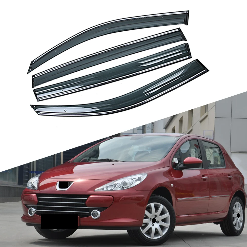 For PEUGEOT 307 2000-2016 Hatchback Sedan Car Window Sun Rain Shade Visor Shield Shelter Protector Cover Trim Frame Sticker
For PEUGEOT 307 2000-2016 Hatchback Sedan Car Window Sun Rain Shade Visor Shield Shelter Protector Cover Trim Frame Sticker