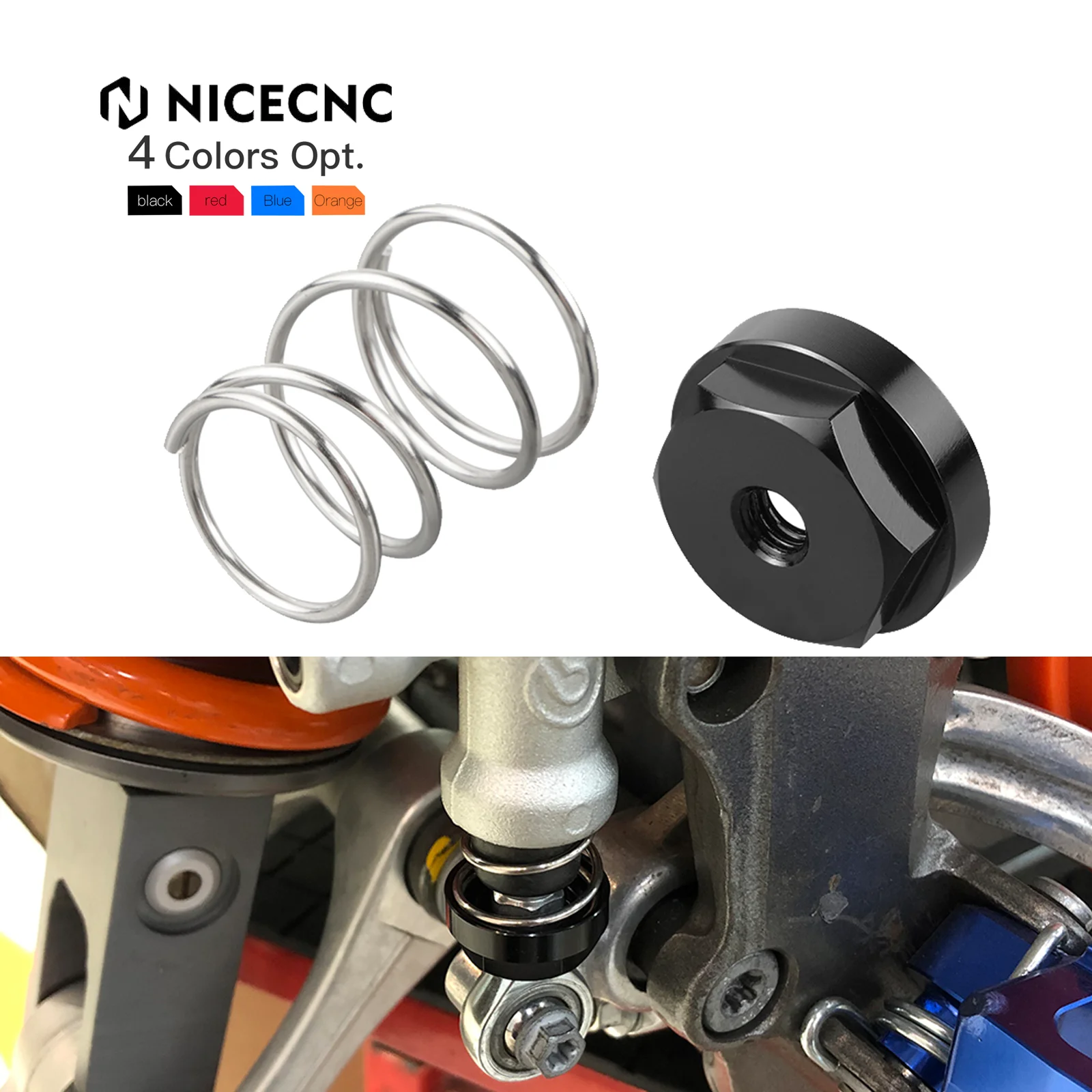 

NiceCNC For KTM EXC300 EXC EXCF SX SXF XC XCF XCW TPI Six Days 125 250 300 350 450 500 530 2003-2022 Rear Brake Return Spring