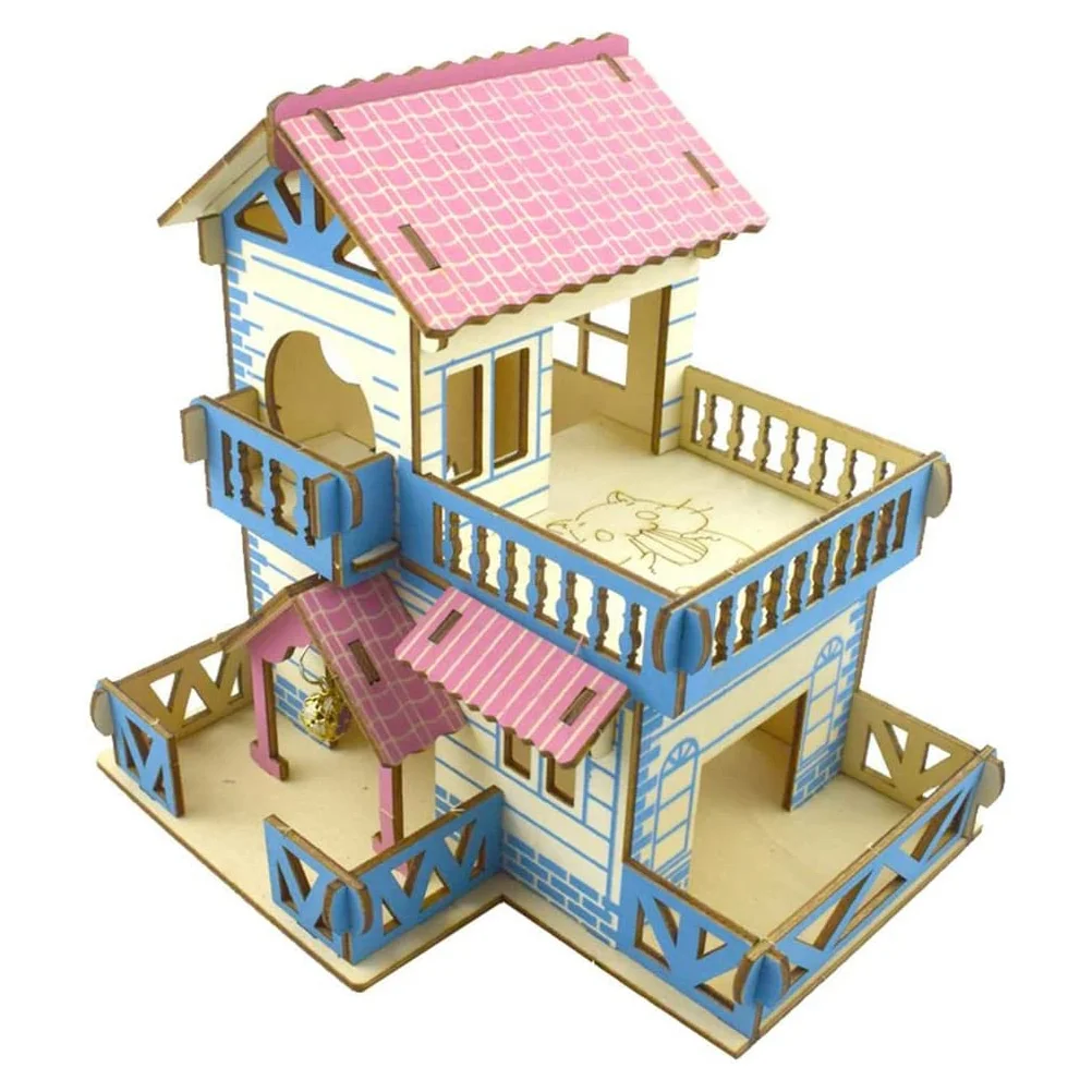 1PC Wooden Syrian Hamster Stair Small Pet Climb Detached Villa Log Wood Hamster House for Hamster Pet
1PC Wooden Syrian Hamster Stair Small Pet Climb Detached Villa Log Wood Hamster House for Hamster Pet