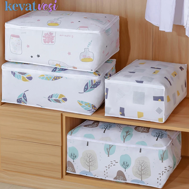 Cartoon Quilt Bag Waterproof Clothes Storage Bags Portable Moving Luggage Bag Dust-proof Closet Organizer for Sundries Plush Toy
Cartoon Quilt Bag Waterproof Clothes Storage Bags Portable Moving Luggage Bag Dust-proof Closet Organizer for Sundries Plush Toy