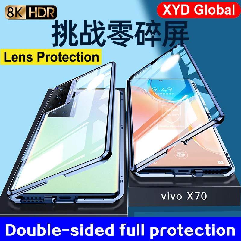 For Vivo X70 Pro Plus Case Tempered Glass Cover Case For Vivo X70 Pro Magnet 360 Full Body Flip Metal
For Vivo X70 Pro Plus Case Tempered Glass Cover Case For Vivo X70 Pro Magnet 360 Full Body Flip Metal