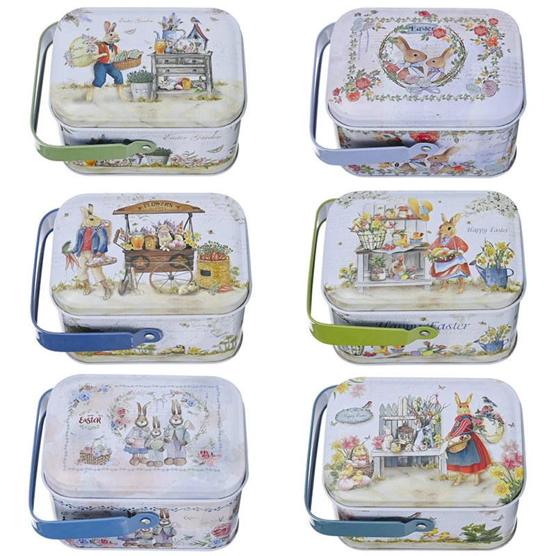 1PC Vintage Metal Tin Storage Case Rabbit Candy Box Gift Box Cookie Gift Box Small Suitcase Sundries Organizer Storage Can
1PC Vintage Metal Tin Storage Case Rabbit Candy Box Gift Box Cookie Gift Box Small Suitcase Sundries Organizer Storage Can