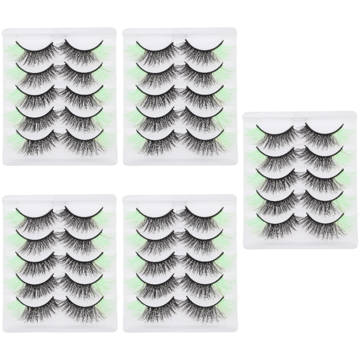 25 Pairs Wispy Colored Eyelashes Half Color Lashes Russian Strip Lashes Strip Lashes with Color Partial Colored Eyelashes
25 Pairs Wispy Colored Eyelashes Half Color Lashes Russian Strip Lashes Strip Lashes with Color Partial Colored Eyelashes