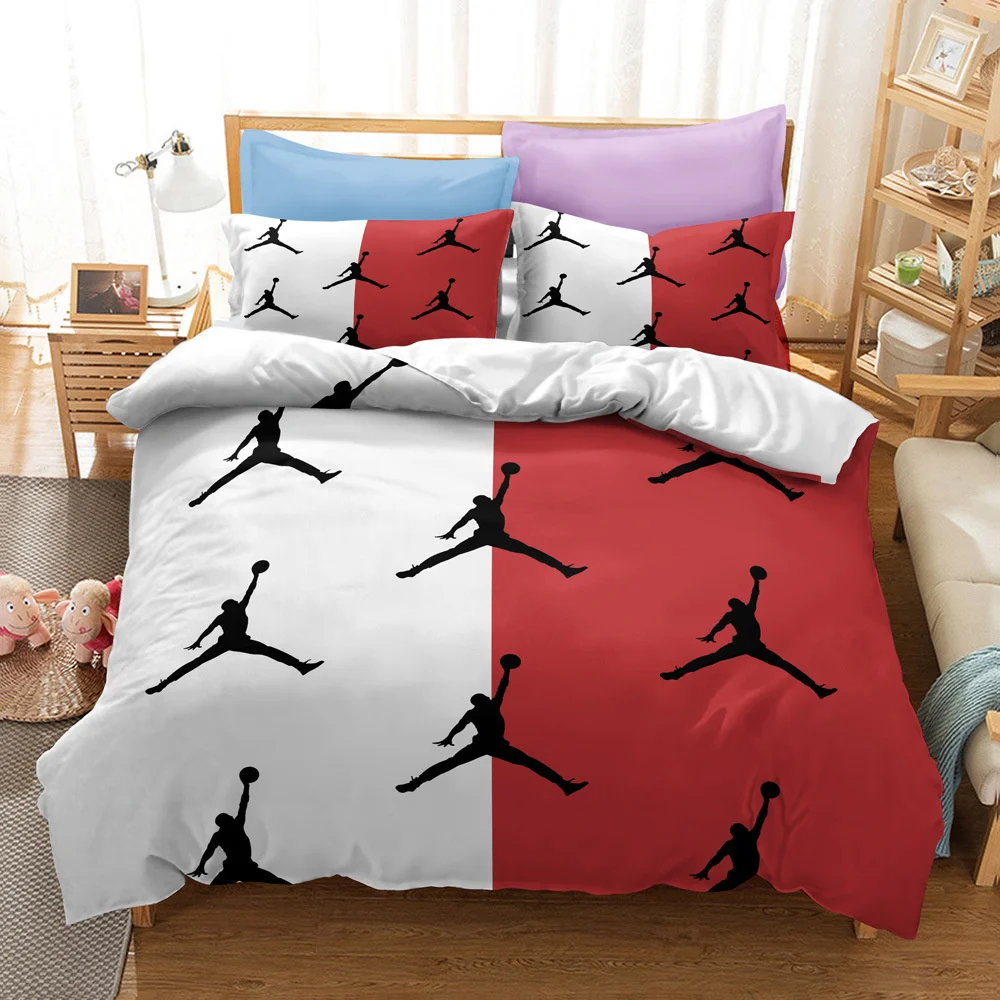 Basketball Style Bedding Set For Bedroom Soft Bedspreads Home Dector Comefortable Duvet Cover Quality Quilt Cover And Pillowcase
Basketball Style Bedding Set For Bedroom Soft Bedspreads Home Dector Comefortable Duvet Cover Quality Quilt Cover And Pillowcase