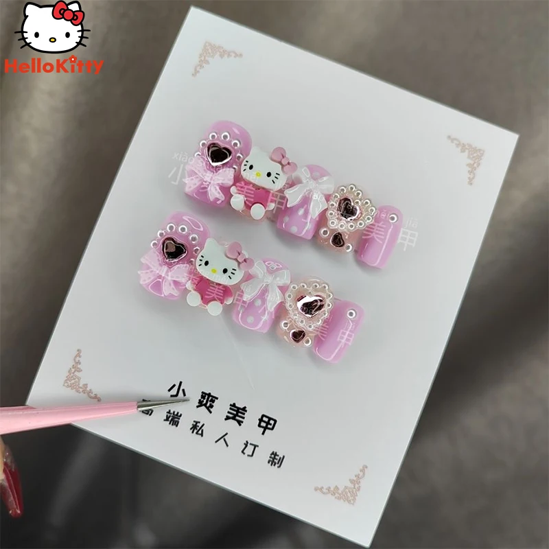 Hello Kittys My Melody Y2K дизайн ногтей Sanrios аниме кавайные блестящие сексуальные модные розовые съемные для беременных женщин дизайн ногтей детский ...
Hello Kittys My Melody Y2K дизайн ногтей Sanrios аниме кавайные блестящие сексуальные модные розовые съемные для беременных женщин дизайн ногтей детский ...