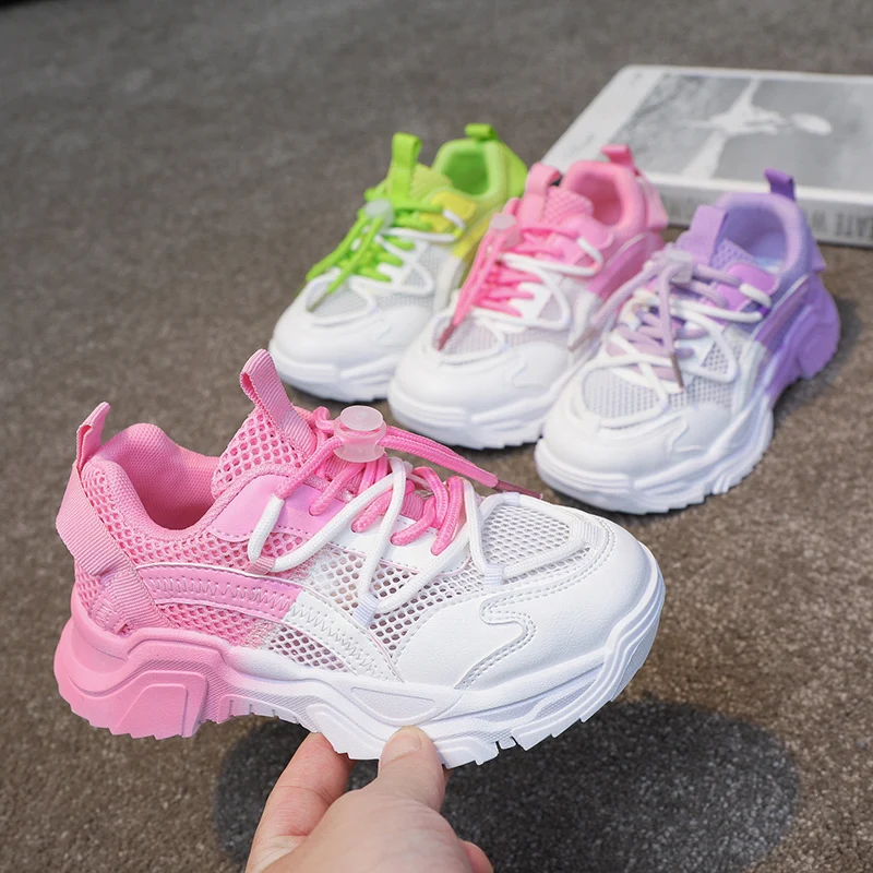 New Patchwork Candy Color Girls Sneakers Summer Mesh Breathable Kids Sports Shoes Fashion Non Slip Soft Sole Kids Running Shoes
New Patchwork Candy Color Girls Sneakers Summer Mesh Breathable Kids Sports Shoes Fashion Non Slip Soft Sole Kids Running Shoes