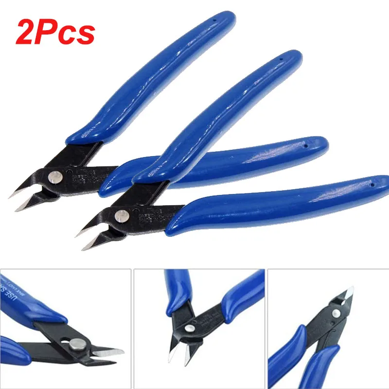 2Pcs Diagonal Pliers Carbon Steel Pliers Electrical Wire Cable Cutters Cutting Side Snips Flush Pliers Nipper Hand Tools 
2Pcs Diagonal Pliers Carbon Steel Pliers Electrical Wire Cable Cutters Cutting Side Snips Flush Pliers Nipper Hand Tools
