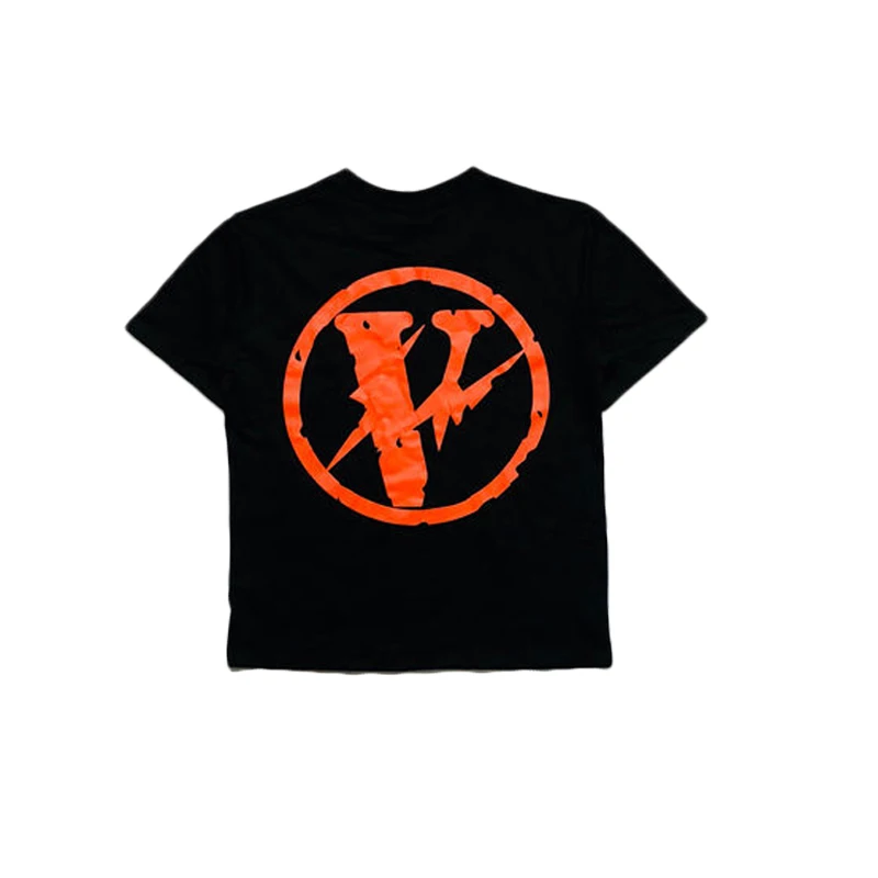 Classic Vlone Short-sleeved Men Cotton O-neck Oversized T-shirt Street Hip-hop Big V Harajuku Couple Brand Tees Women Trend Top
Classic Vlone Short-sleeved Men Cotton O-neck Oversized T-shirt Street Hip-hop Big V Harajuku Couple Brand Tees Women Trend Top