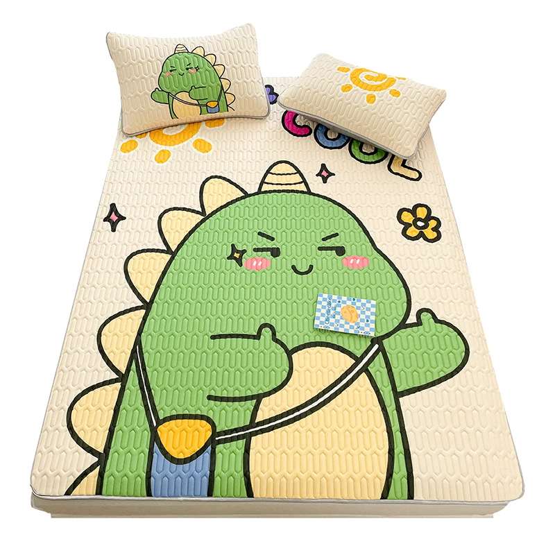 3PCS Dinosaurs Bed Sheet Pillowcase Cool Mattress Covers Fitted Sheet for Summer
3PCS Dinosaurs Bed Sheet Pillowcase Cool Mattress Covers Fitted Sheet for Summer