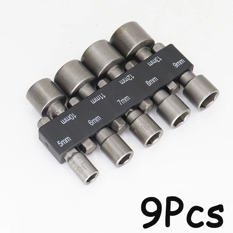 Мощный торцевой ключ, сверло, гайка, набор отверток, 1/4 дюйма, шестигранная ручка, отвертка, набор адаптеров, 5-13 мм, ручные инструменты 
Мощный торцевой ключ, сверло, гайка, набор отверток, 1/4 дюйма, шестигранная ручка, отвертка, набор адаптеров, 5-13 мм, ручные инструменты