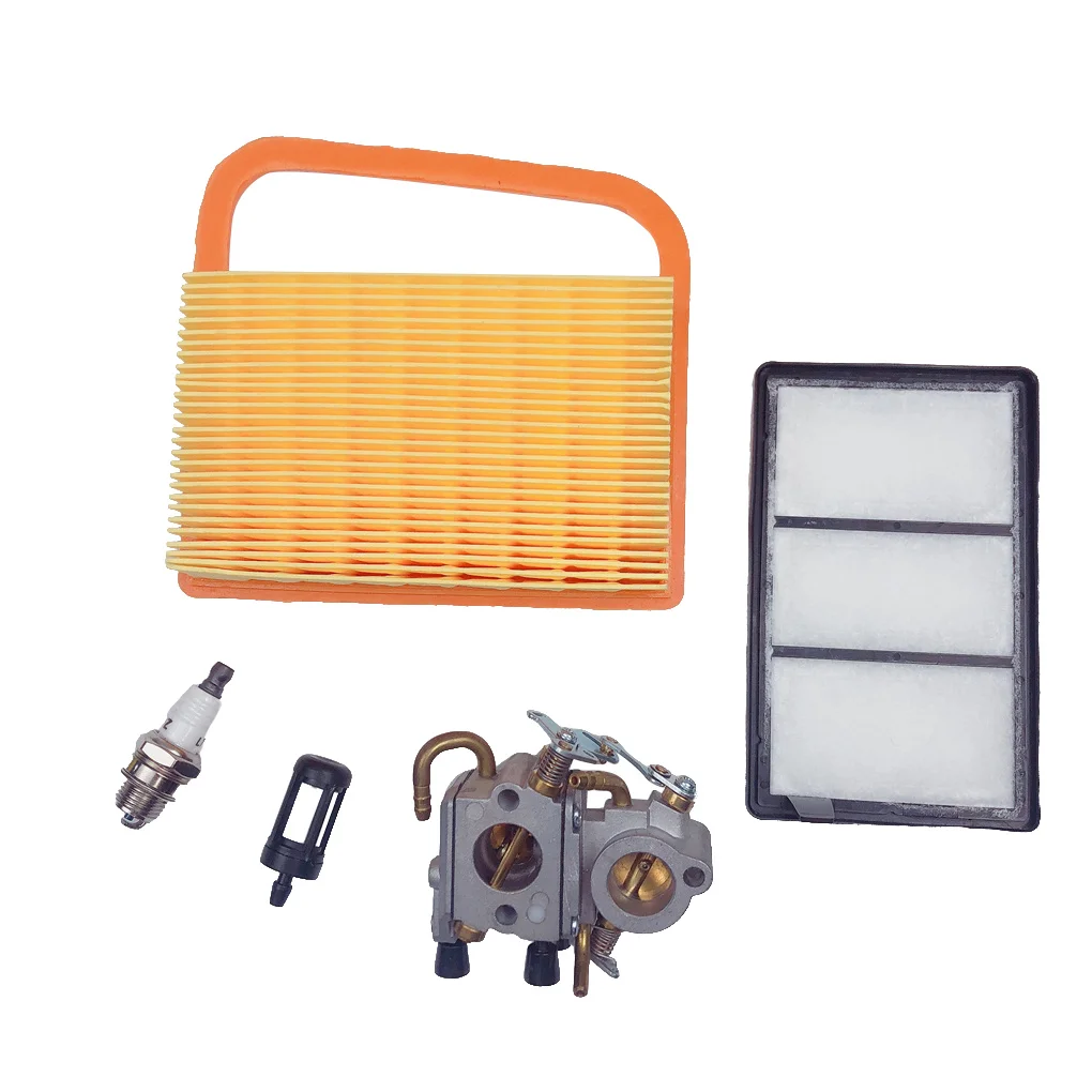 Cut-off Saw Carburetor Engines Air Filter Tool Repairing Set Spark Plug Fuel Line Replacement for TS410 TS410Z TS420 TS420Z 
Cut-off Saw Carburetor Engines Air Filter Tool Repairing Set Spark Plug Fuel Line Replacement for TS410 TS410Z TS420 TS420Z