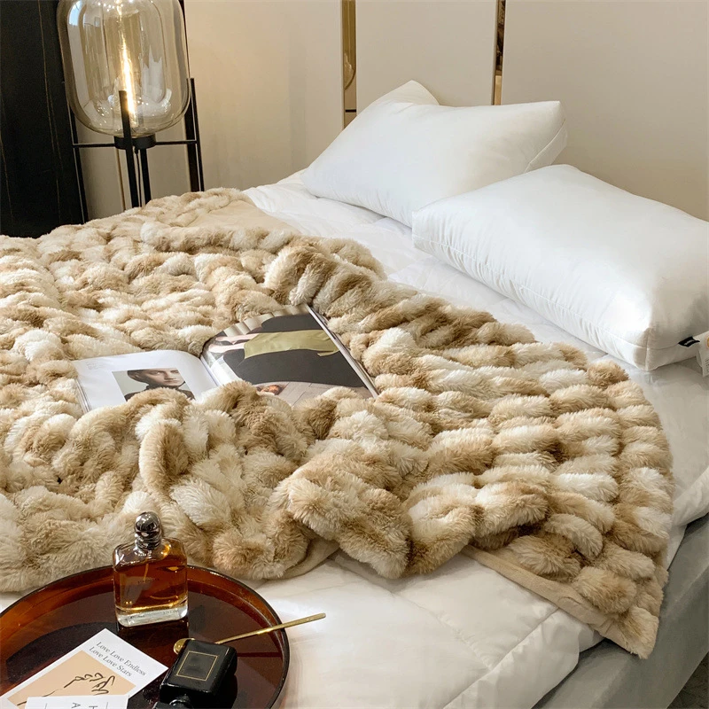 Luxury Gradient Color Faux Throw Blanket Fur Microfiber Cozy Super Soft Plush Chic Bed Blanket Warm Bed Cover ,Cubre Cama
Luxury Gradient Color Faux Throw Blanket Fur Microfiber Cozy Super Soft Plush Chic Bed Blanket Warm Bed Cover ,Cubre Cama