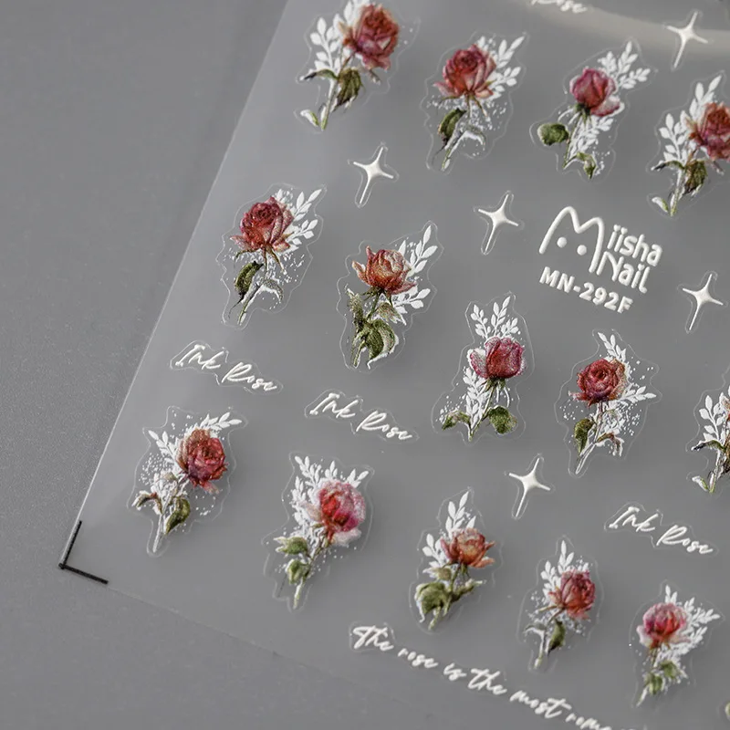 1pcs 5D Relief Luxury Rose Nail Art Stickers Kawaii Red Flower Design Transfer Slider Nail Self Adhesive Decal Decorations DIY
1pcs 5D Relief Luxury Rose Nail Art Stickers Kawaii Red Flower Design Transfer Slider Nail Self Adhesive Decal Decorations DIY