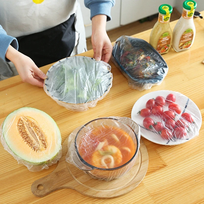100Pcs/Bag Disposable Food Storage Cover Reusable Elastic Fresh Food Covers Stretch Wrap Bowl Dish Food Cover Fresh Keeping Bags
100Pcs/Bag Disposable Food Storage Cover Reusable Elastic Fresh Food Covers Stretch Wrap Bowl Dish Food Cover Fresh Keeping Bags
