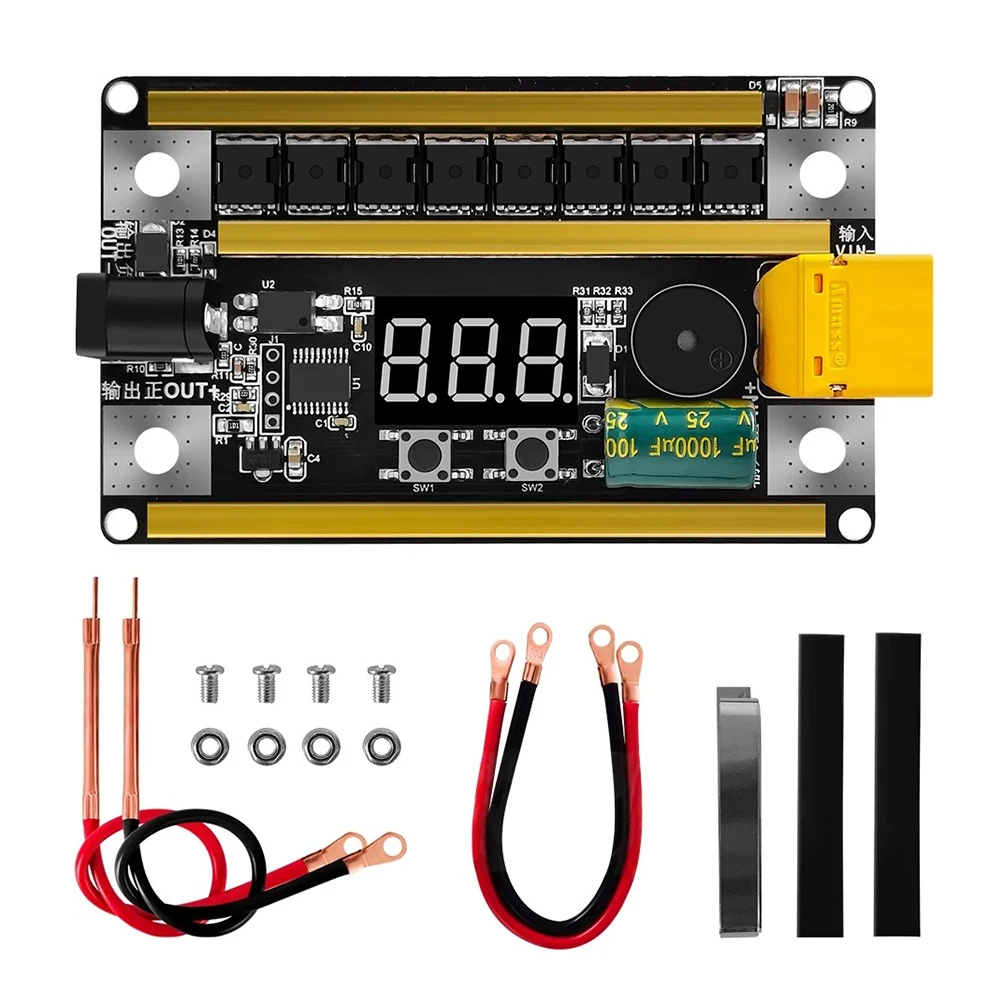 8-12V Spot Welding Machine For 18650 Lithium Battery DIY Spot Welder Set Digital Spot Welding Machine Circuit Board Nickel Sheet
8-12V Spot Welding Machine For 18650 Lithium Battery DIY Spot Welder Set Digital Spot Welding Machine Circuit Board Nickel Sheet