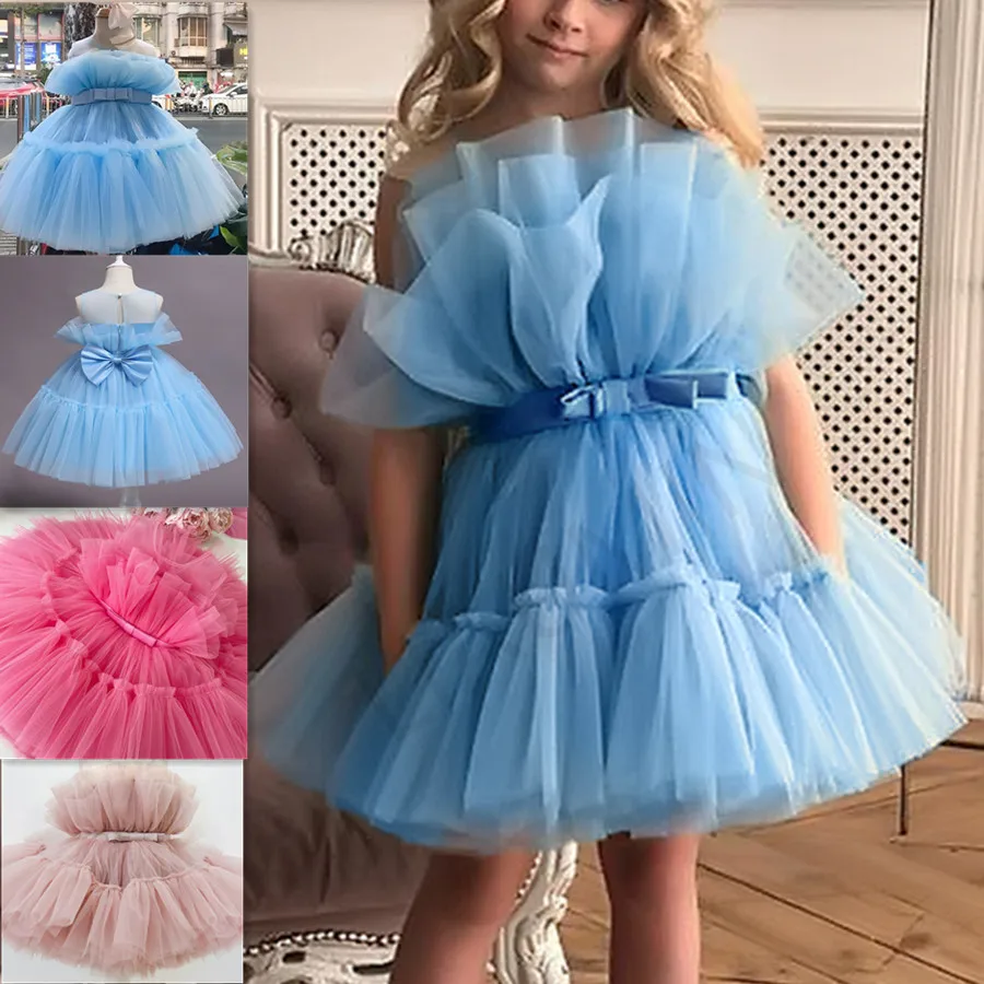 Kids Wedding Princess Gown Baby Clothes for Elegant Birthday Flower Girl Dress Tulle Bridesmaid Evening Party
Kids Wedding Princess Gown Baby Clothes for Elegant Birthday Flower Girl Dress Tulle Bridesmaid Evening Party