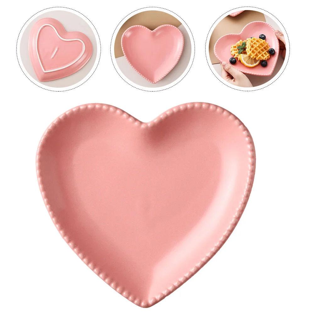 Plate Heart Plates Ceramic Dish Tray Serving Dessert Porcelain Kitchen Shaped Must Havesdinner Snack Salad Fruit Bowls Breakfast
Plate Heart Plates Ceramic Dish Tray Serving Dessert Porcelain Kitchen Shaped Must Havesdinner Snack Salad Fruit Bowls Breakfast