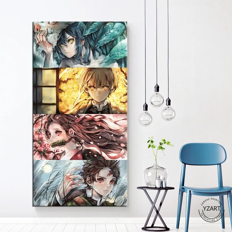 Unframed 1 Piece Demon Slayer Kimetsu No Yaiba Animated Cartoon Decorative Paintings for Living Room Wall Decor Wall Art Gift
Unframed 1 Piece Demon Slayer Kimetsu No Yaiba Animated Cartoon Decorative Paintings for Living Room Wall Decor Wall Art Gift