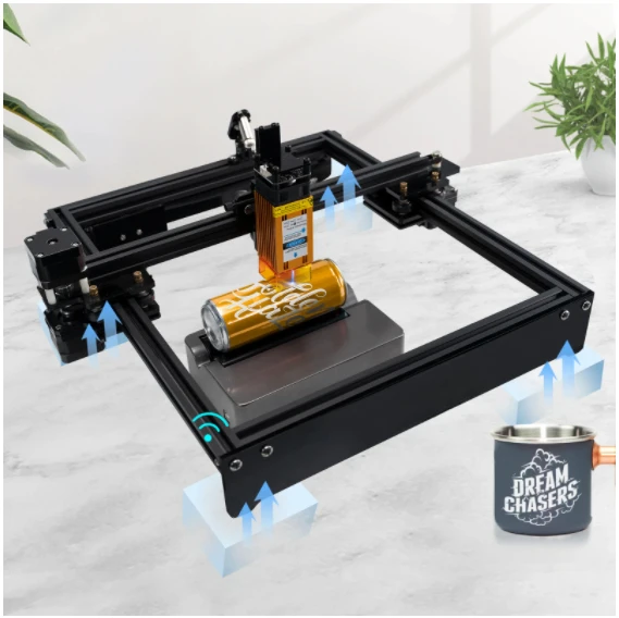 

DAJA D3 Laser Engraving 5/7/15/20 Watt Large Working Area for Different Material Mr.carve Laser Engraver Marking Machine