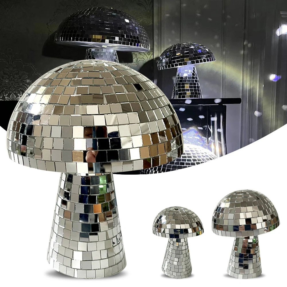 Mushroom Disco Ball Mushroom Mirror Glitter Disco Ball Silver Disco Ball For Art Decoration Stage Props Party Favor And Supplies
Mushroom Disco Ball Mushroom Mirror Glitter Disco Ball Silver Disco Ball For Art Decoration Stage Props Party Favor And Supplies