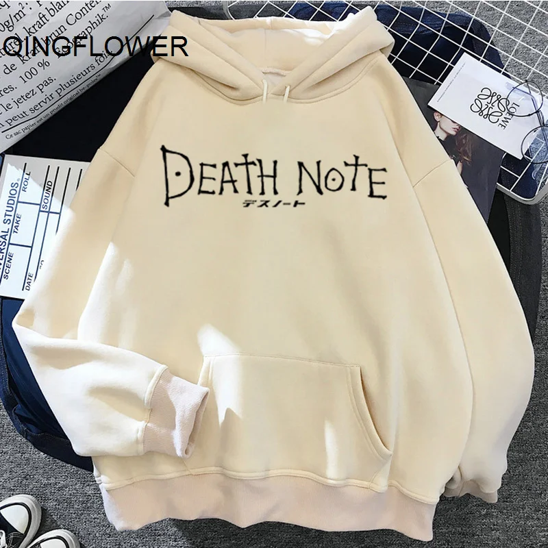 Мужские толстовки с капюшоном «Death Note» в стиле ольччан, мужской пуловер в стиле хип-хоп, одежда с принтом
Мужские толстовки с капюшоном «Death Note» в стиле ольччан, мужской пуловер в стиле хип-хоп, одежда с принтом