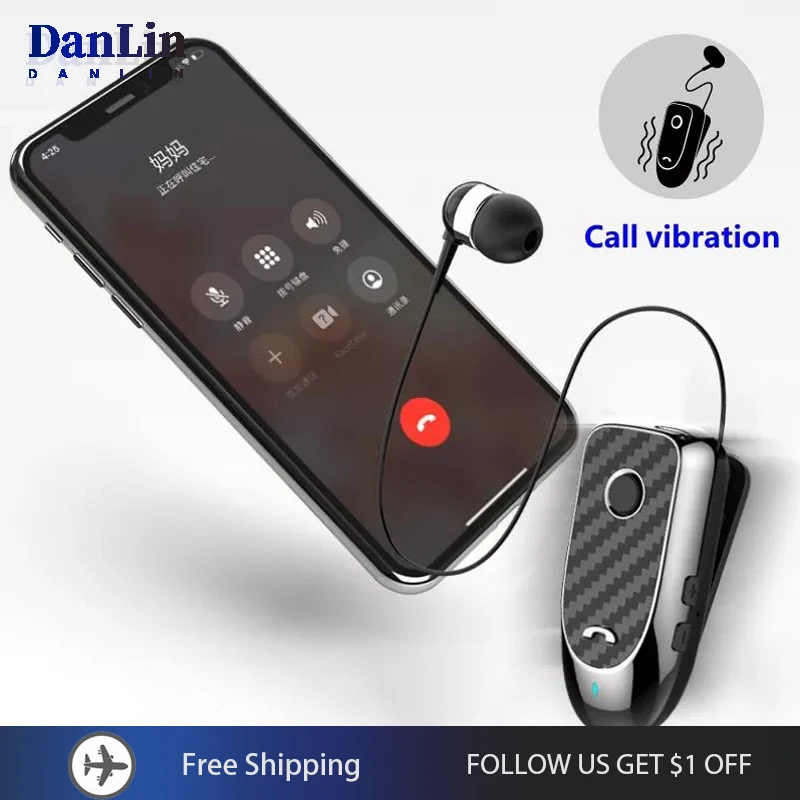 2022 L2 Mini Headset Wireless fone Bluetooth Car Answers phone calls Vibrating Clip Auriculares Earphones with retractable wire
2022 L2 Mini Headset Wireless fone Bluetooth Car Answers phone calls Vibrating Clip Auriculares Earphones with retractable wire