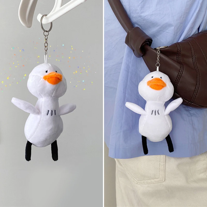 1Pcs Plush Keychain Cute White Duck Animal Plush Doll Pendant Keychain Ring Key Holder Bag Decor Kids Playmate Valentine Gift
1Pcs Plush Keychain Cute White Duck Animal Plush Doll Pendant Keychain Ring Key Holder Bag Decor Kids Playmate Valentine Gift