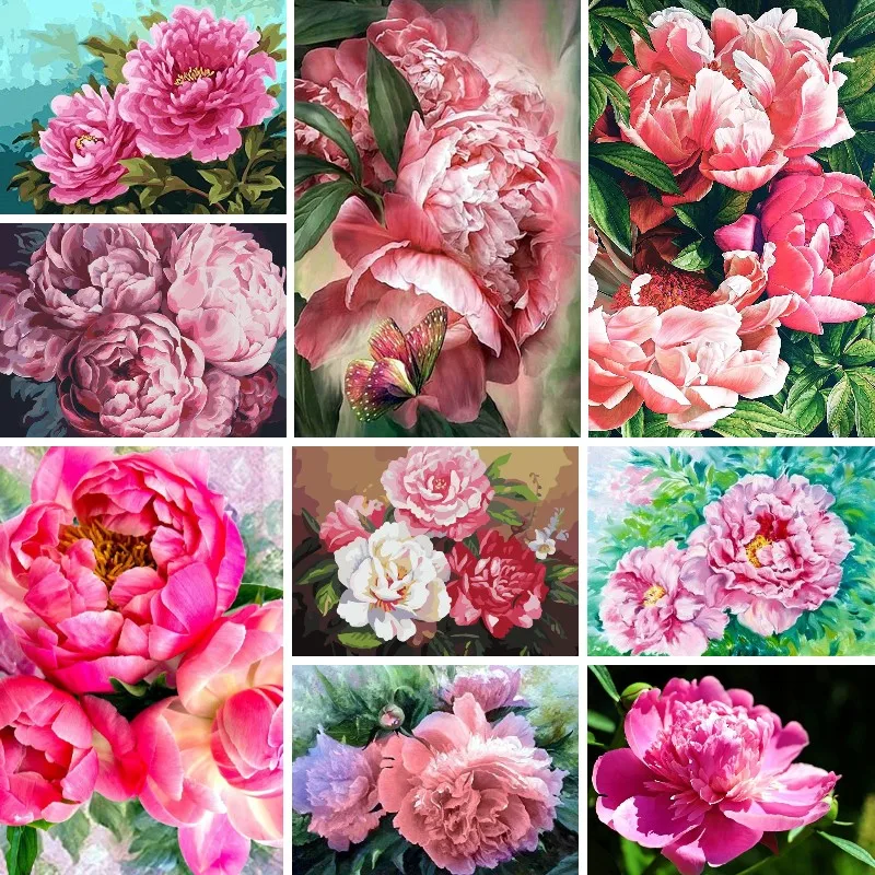 Full Square Diamond Painting Bunch of Pink Peony Flowers Cross Stitch Diamond Embroidery Mosaic Rhinestone Handmade Hobby
Full Square Diamond Painting Bunch of Pink Peony Flowers Cross Stitch Diamond Embroidery Mosaic Rhinestone Handmade Hobby