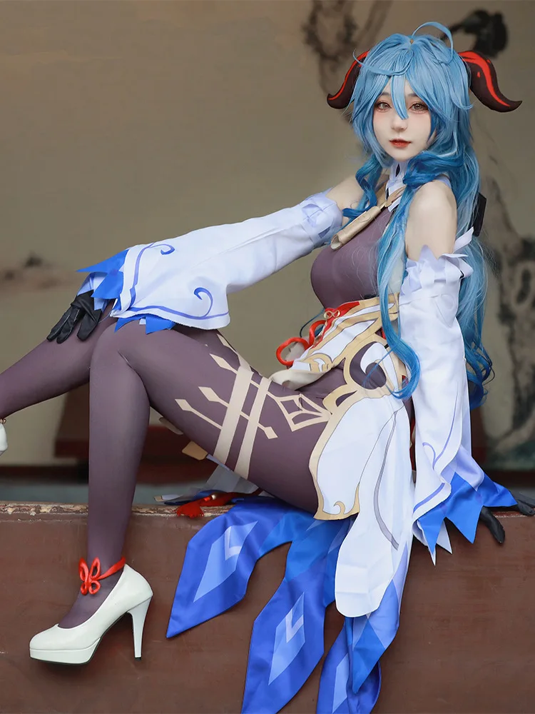 Anime Genshin Impact Gan Yu Halloween Costume For Women Girls Ganyu Cosplay Costume Game Suit Sexy Dress Wig Shoes Horns Uniform
Anime Genshin Impact Gan Yu Halloween Costume For Women Girls Ganyu Cosplay Costume Game Suit Sexy Dress Wig Shoes Horns Uniform
