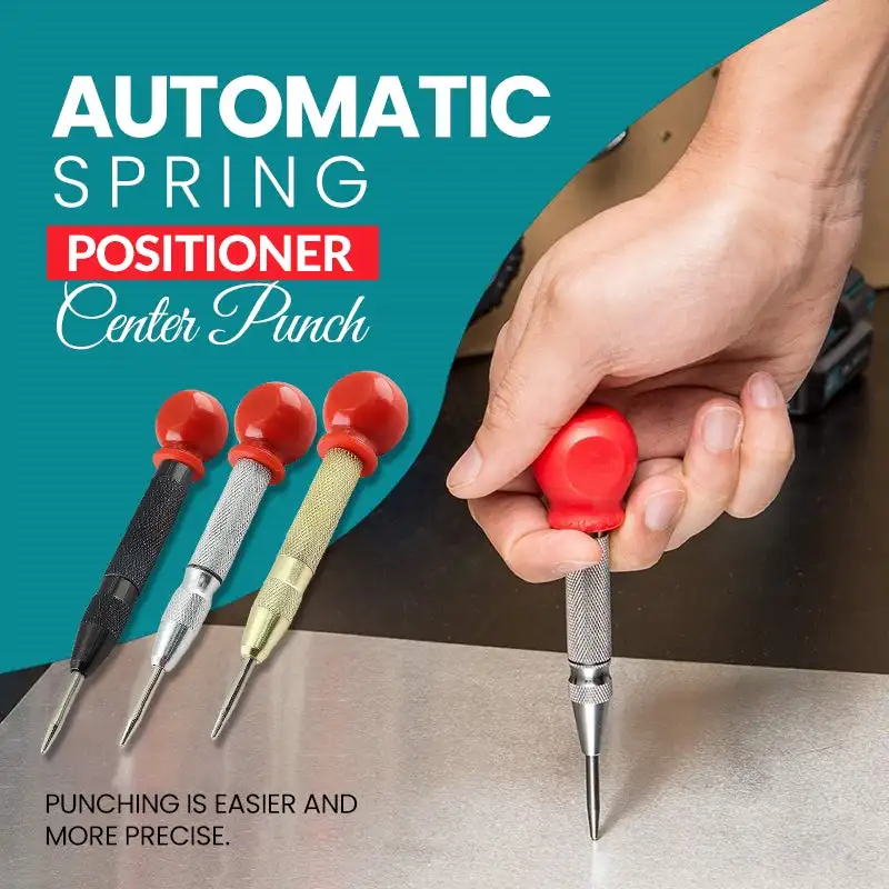 Automatic Centre Punch General Automatic Center Punch Adjustable Spring Loaded Metal Drill Tool Woodwork Tool Drill Bit Punch Ne
Automatic Centre Punch General Automatic Center Punch Adjustable Spring Loaded Metal Drill Tool Woodwork Tool Drill Bit Punch Ne