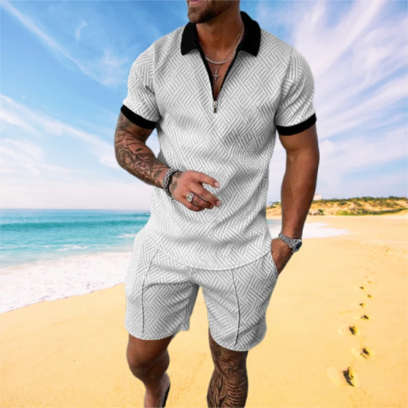 2023 Men Summer Tracksuit 3d Printing Short Sleeve Polo Shirt + Shorts Suit Fashion Sportswear Men Clothing Polo Shirts For Men
2023 Men Summer Tracksuit 3d Printing Short Sleeve Polo Shirt + Shorts Suit Fashion Sportswear Men Clothing Polo Shirts For Men