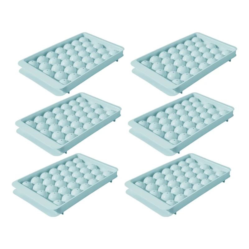 6 Pack Round Ice Cube Tray With Lid,Ice Ball Maker Mold,Circle Ice Cube Tray Making Ice Chilling Cocktail Whiskey
6 Pack Round Ice Cube Tray With Lid,Ice Ball Maker Mold,Circle Ice Cube Tray Making Ice Chilling Cocktail Whiskey