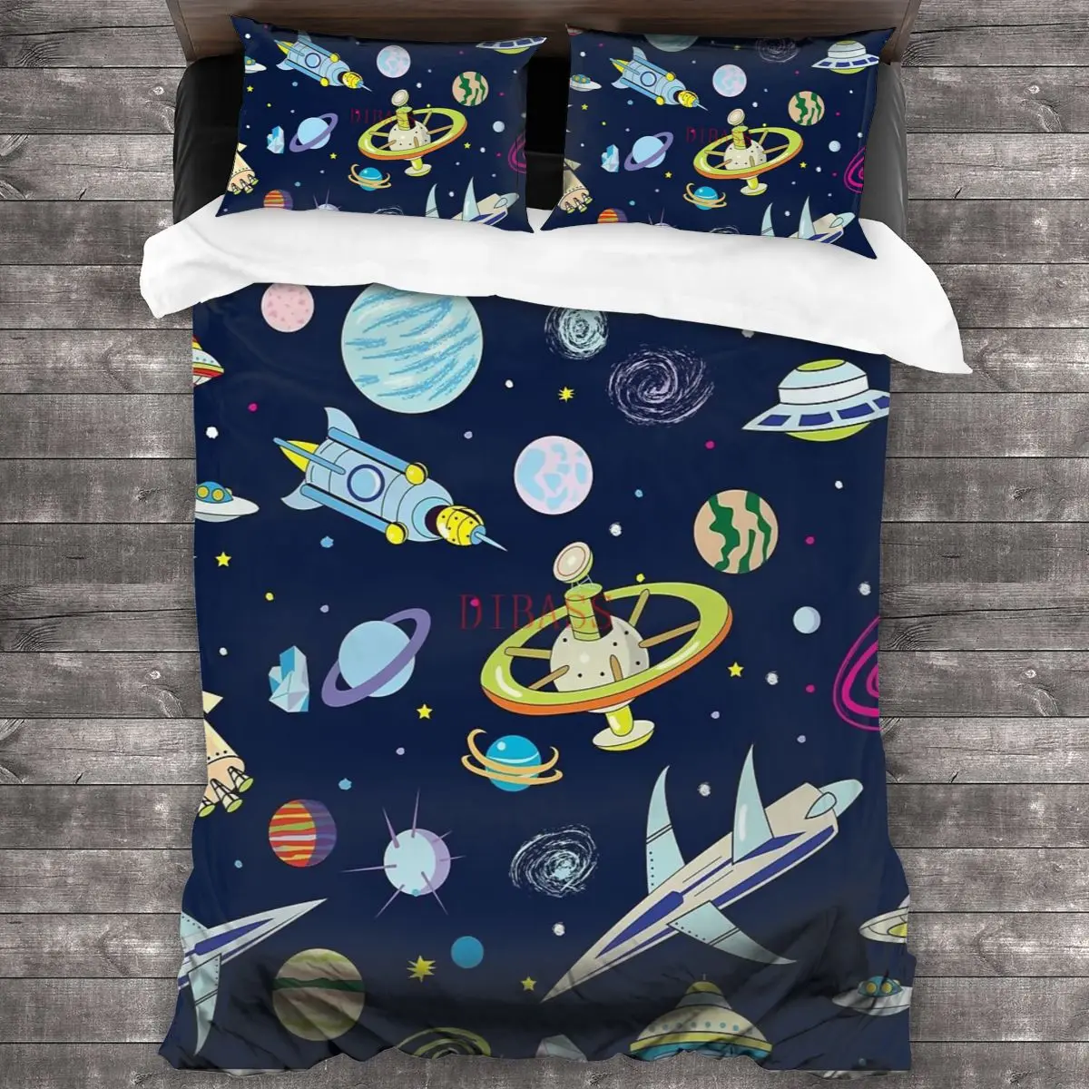 Space Adventure Soft Microfiber Comforter Set with 2 Pillowcase, Quilt Cover With Zipper Closure King Size Comforter Cover
Space Adventure Soft Microfiber Comforter Set with 2 Pillowcase, Quilt Cover With Zipper Closure King Size Comforter Cover