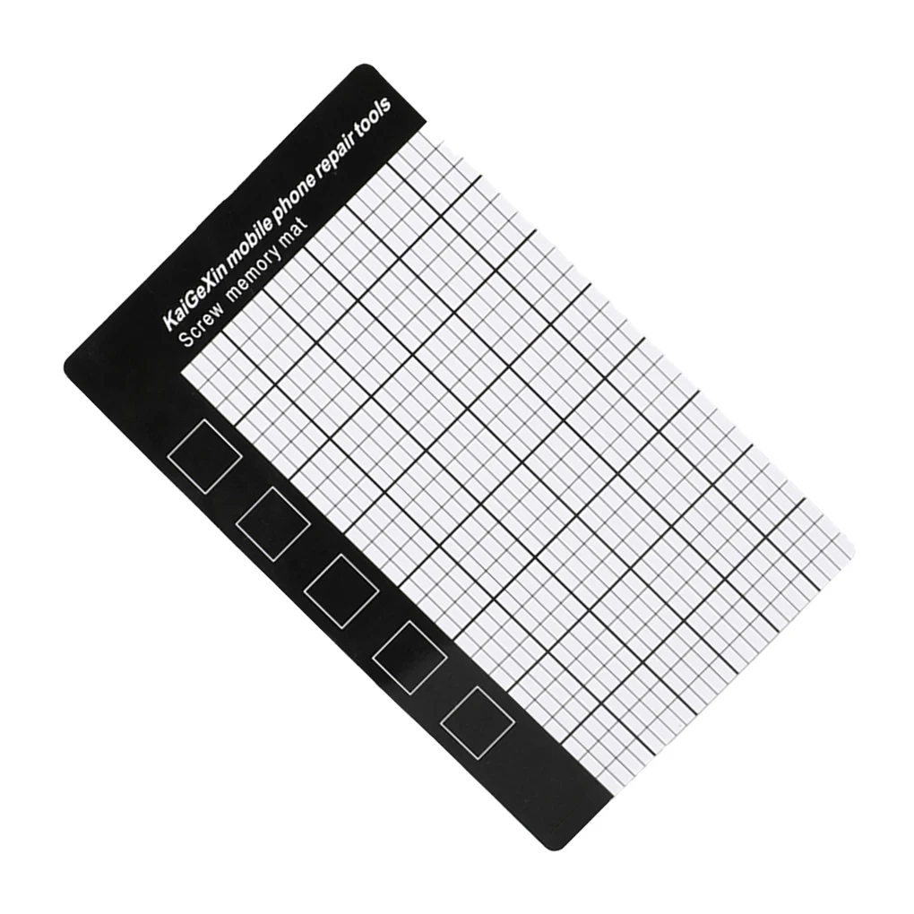Screw Mat Grid Design Convenience Phone Supply Working Pad Hand Tools Set Repairing Mats Screws Storage Memory Chart
Screw Mat Grid Design Convenience Phone Supply Working Pad Hand Tools Set Repairing Mats Screws Storage Memory Chart