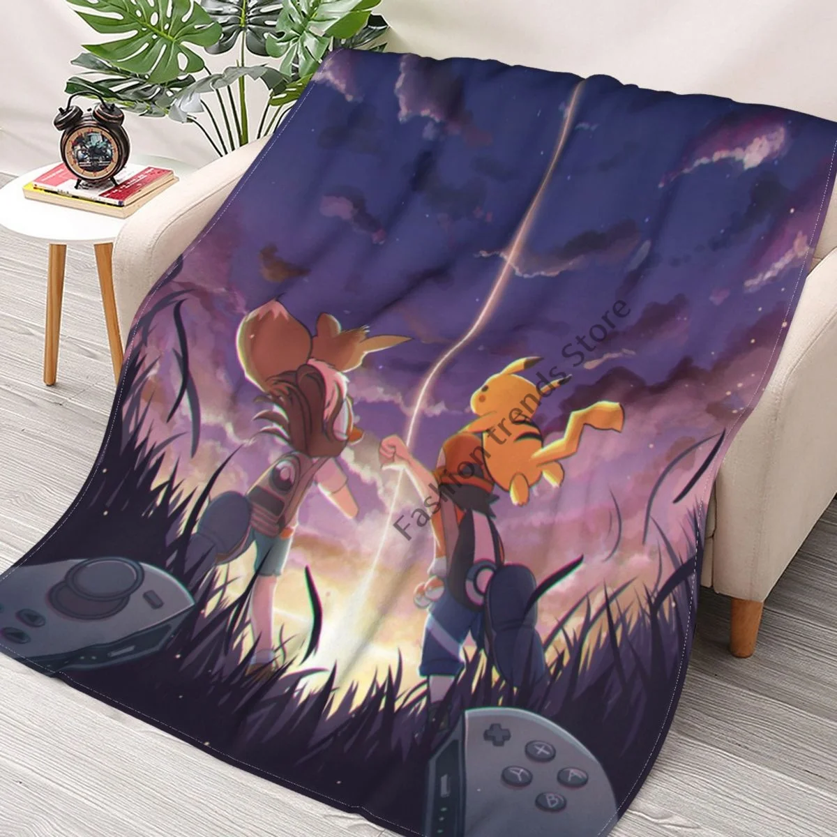 Cartoon Anime 3D Printed Flannel Blanket, Stylish Pokemon Blanket for Kids Adult, Bed, Bedspread
Cartoon Anime 3D Printed Flannel Blanket, Stylish Pokemon Blanket for Kids Adult, Bed, Bedspread